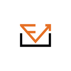 Mail logo icon vector template