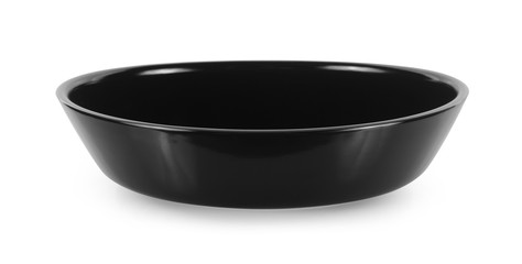 empty bowl isolated on white background