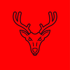 animal; christmas; reindeer; silhouette; nature; illustration; elk;
isolated; wildlife; color; mammal; cartoon; icon; antler; horn; santa;
winter; brown; wild; signs; logo; art; design; background; bl