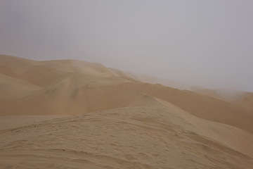 Fototapeta na wymiar DUNE DESERTO SANDWICH HARBOUR NAMIBIA - DESERT DUNE ANDWICH HARBOR NAMIBIA