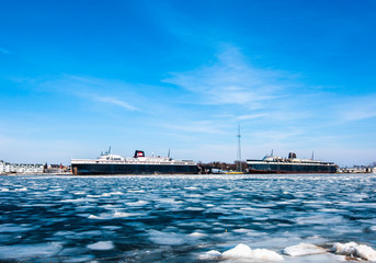 Car Ferry at dock