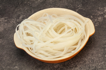 Boiled rice noodle for cooking