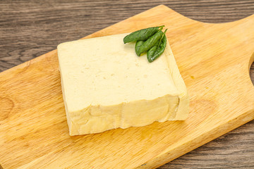 Asian vegetarian tofu soya cheese