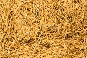Raw Vegetable Instant noodles texture background