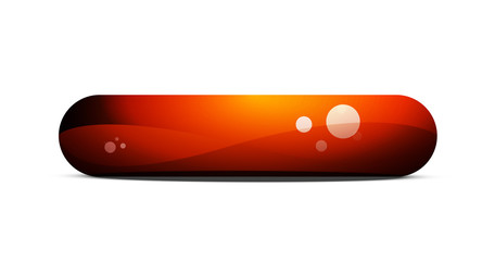 Gradient rectangle web button with glossy effect