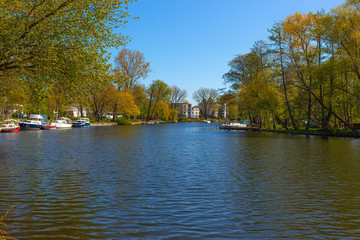 Berlin Köpenick Baumgarteninsel Müggelspree Alte Spree Köpenicker Natur Landschaft Ufer...