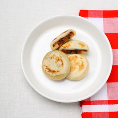 焼き立ての手作りおやき