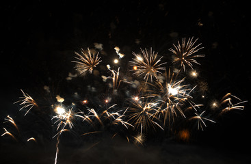 Dazzling Fireworks on Bahrain National day
