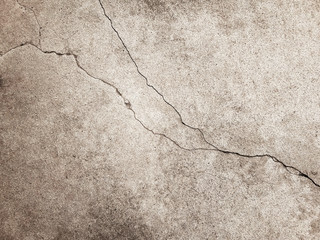 Cracked concrete wall texture