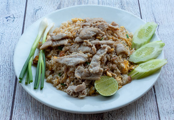 Thai Style Mixed Fried Rice Dishes 
