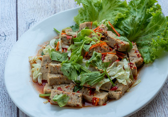 Vietnamese Sausage Salads
