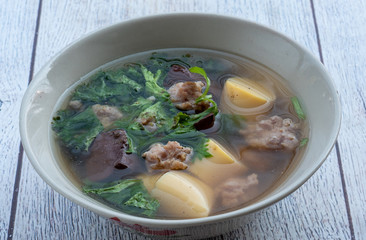 Thai Mixed Soup Dishes 