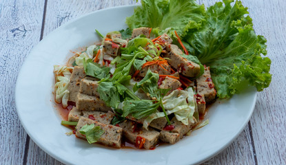 Vietnamese Sausage Salads