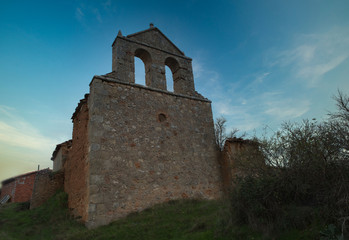 Fototapeta na wymiar Abandoned town of Escobosa de Calatanazor in Soria