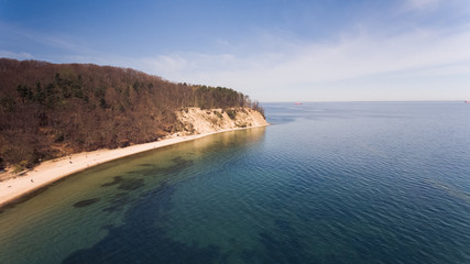 Klify w Orłowie Gdynia © Marcin