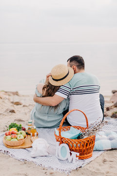 a couple on a picnic