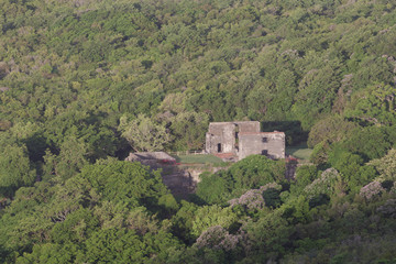 Fototapeta na wymiar Chateau Dubuc on the island of Martinique.