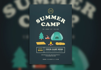 Summer Camp Flyer Layout