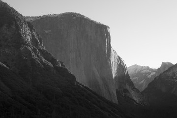 El Capitan in Black and white