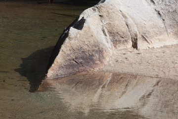 Reflection in water for an abstraction