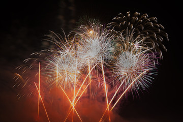 Fireworks on the Occasion of Bahrain National day