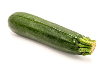 Close-up of a fresh zucchini