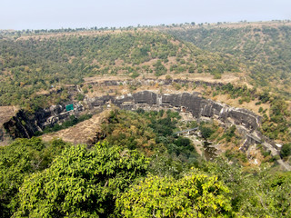 World Heritage site - Ajanta Buddhist caves in India