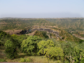 World Heritage site - Ajanta Buddhist caves in India