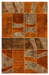 Old and modern Persian Colourful Arabesque and handmade carpet, rug gelim, and Gabbeh with the...