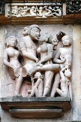 i palazzi e le sculture erotiche di Khajuraho in india