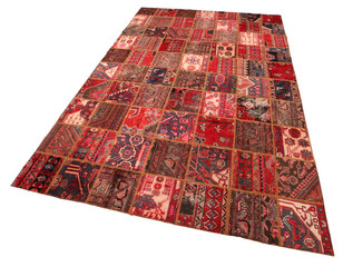 Old and modern Persian Colourful Arabesque and handmade carpet, rug gelim, and Gabbeh with the...