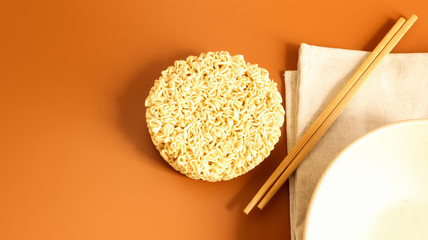 rice and chopsticks
