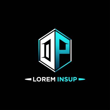 OP initial hexagon logo monogram designs modern templates .