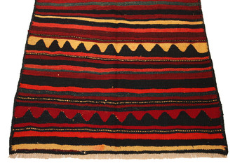 Old and modern Persian Colourful Arabesque and handmade carpet, rug gelim, and Gabbeh with the...