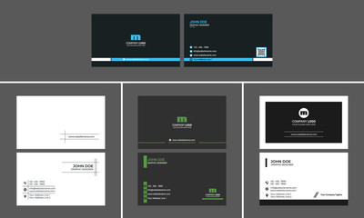 High End Premium Business Card Design set for corporate ans personal use