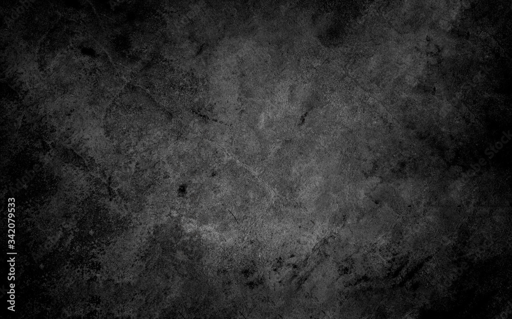 Poster old wall texture cement dark black gray background abstract grey color design are light with white g