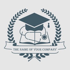 coat of arms - logo for a medical school