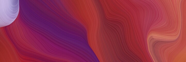 Obraz premium elegant curvy swirl waves background design with dark moderate pink, light pastel purple and very dark magenta color