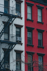 old brick building with windows