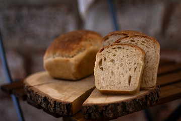 Homemade bread