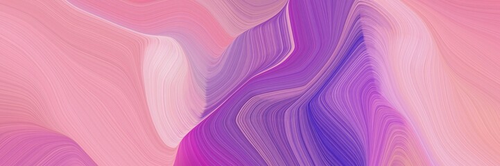 background elegant graphic with pastel violet, pastel magenta and moderate violet color. abstract waves illustration