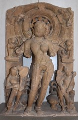 Gwalior, Madhya Pradesh/India - March 15, 2020 : Unknown Sculpture