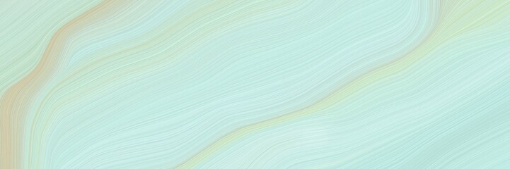 creative elegant graphic with powder blue, pastel gray and tan color. modern soft swirl waves background illustration