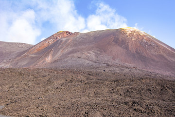 View of Mount Etna, Sicily, Italy