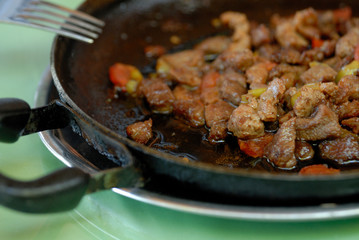 türkisches Pfannengericht; Kavurma