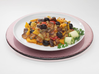 Contorno di verdura mista, caponata