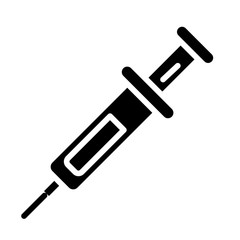 medicine injection drug silhouette style icon
