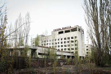 Fototapeta na wymiar Chernobyl area