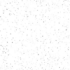Scattered tea leaves on white background. Grunge surface vector texture seamless pattern.