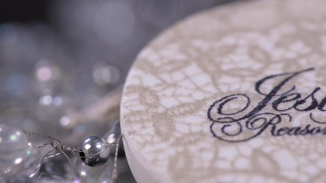 Panning of Jesus Is The Reason For The Season Ornament